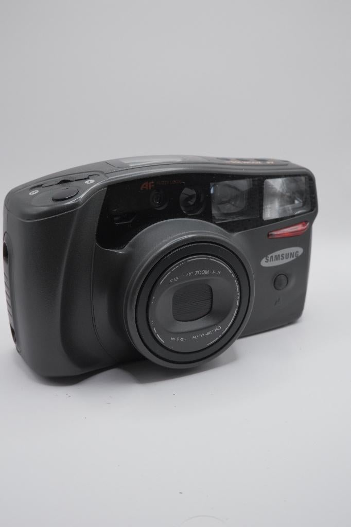 Samsung AF Zoom 105S // analoge camera // 35 mm, Audio, Tv en Foto, Fotocamera's Analoog, Ophalen of Verzenden, Gebruikt, Compact