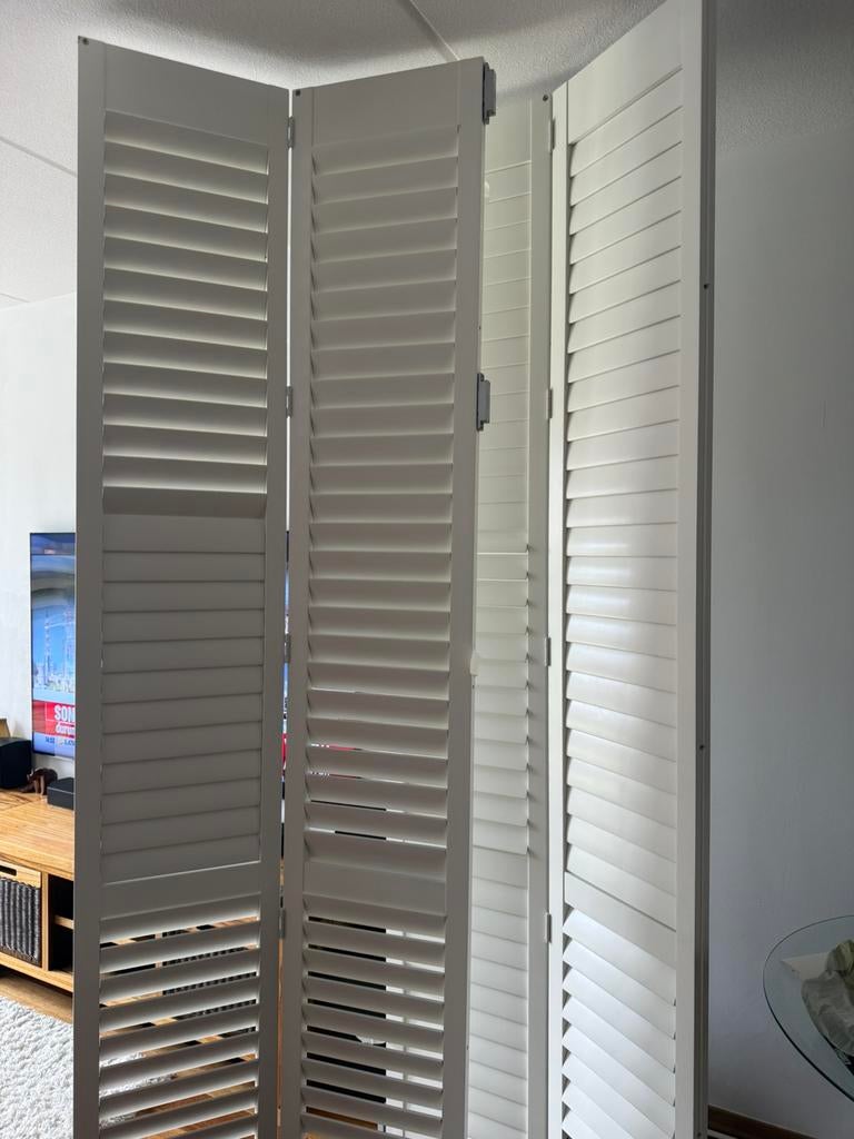 Mooie complete shutter set, Huis en Inrichting, Woonaccessoires | Kamerschermen, Ophalen of Verzenden, Zo goed als nieuw