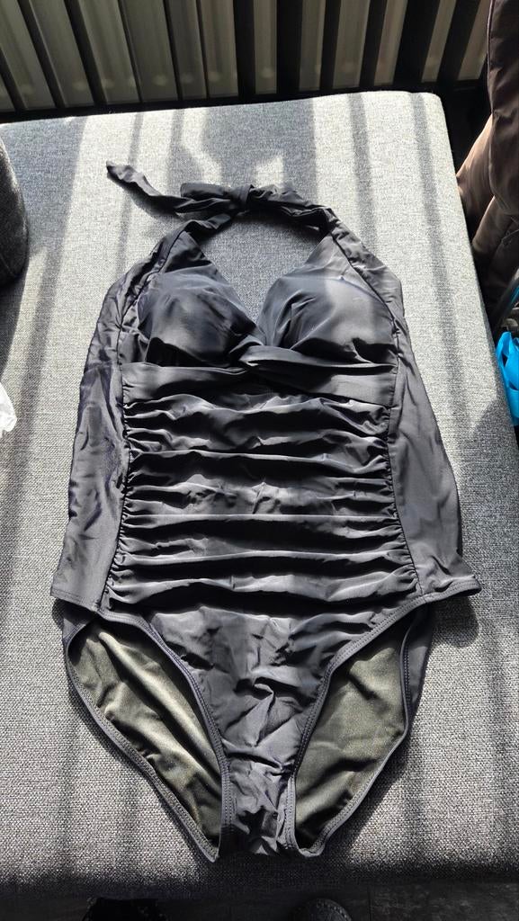 Zwart badpak met halternek, Ophalen of Verzenden, Nieuw, Zwart, Badpak