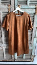 Gave NIEUWE suède-look jurk C&A maat 46, Bruin, Maat 46/48 (XL) of groter, Ophalen of Verzenden, Zo goed als nieuw