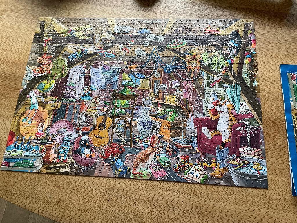 Heye puzzel, Hobby en Vrije tijd, Denksport en Puzzels, Ophalen of Verzenden, 500 t/m 1500 stukjes, Gebruikt, Legpuzzel