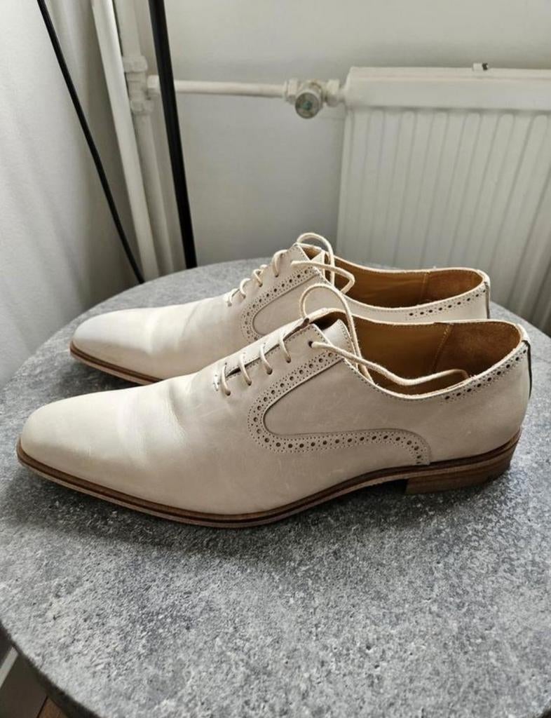 Paulo Bellini Herenschoenen – Maat 46 – Als Nieuw!, Ophalen of Verzenden, Zo goed als nieuw, Bruin