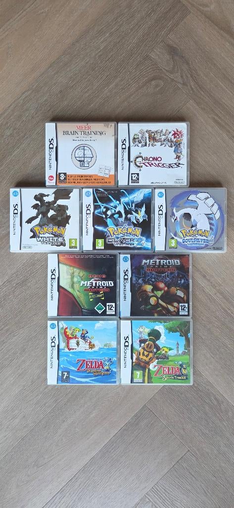 DS Games: Pokemon, Zelda, Metroid, Chrono Trigger, Spelcomputers en Games, Games | Nintendo DS, Avontuur en Actie, Gebruikt, 1 speler