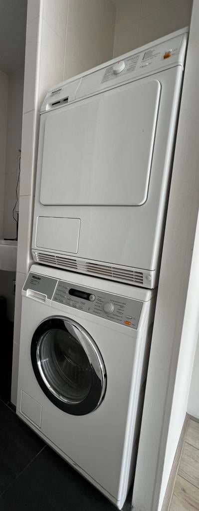 Miele wasmachine & wasdroger, Ophalen, Gebruikt, 85 tot 90 cm, 1200 tot 1600 toeren