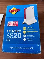 FRITZ!Box 6820 LTE Router - Ideaal voor camping WiFi, Ophalen of Verzenden, Gebruikt, Router met modem