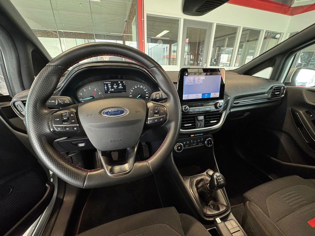Ford Fiesta 1.0 EcoBoost Hybrid ST-Line X*eerste eigenaar*Ap, Voorwielaandrijving, Gebruikt, 49 €/maand, Handgeschakeld