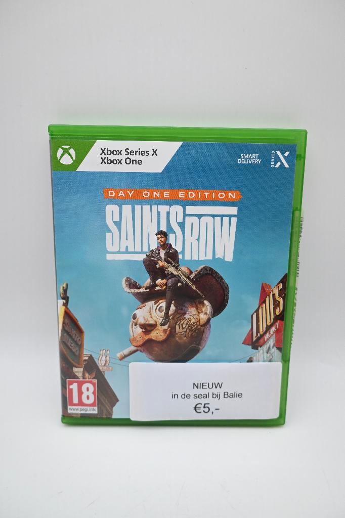 SAINTS ROW DAY ONE EDITION, Spelcomputers en Games, Games | Xbox One, Zo goed als nieuw, Avontuur en Actie, 1 speler, Vanaf 18 jaar