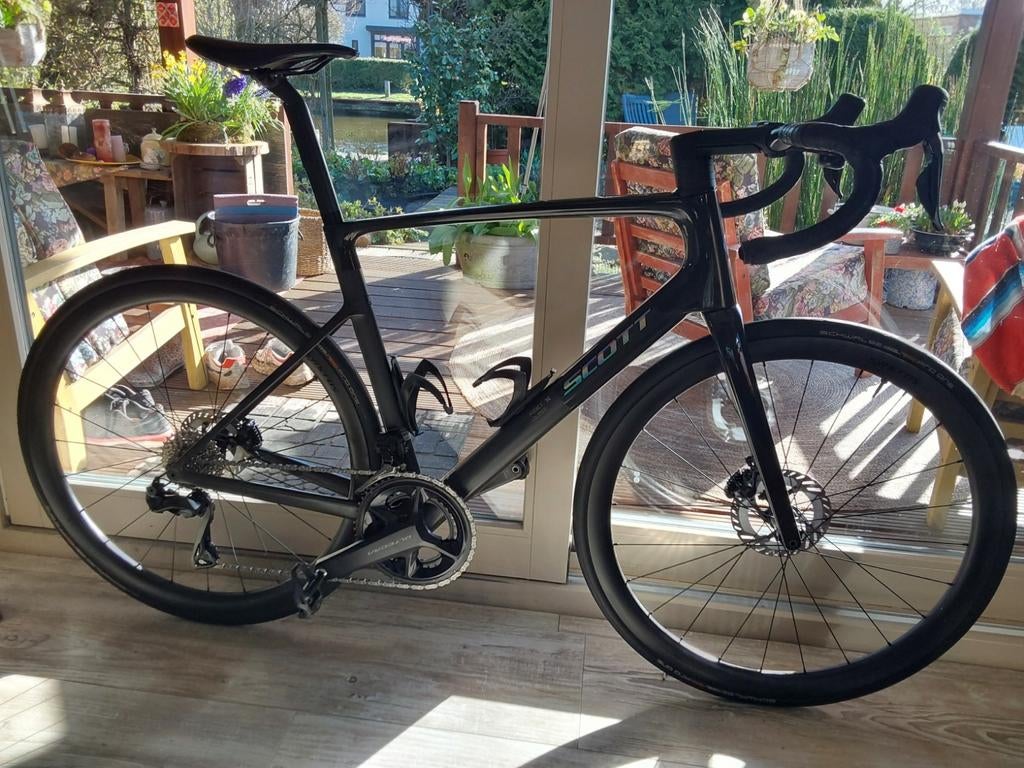 Scott Addict RC20 maat XL, Fietsen en Brommers, Fietsen | Racefietsen, Carbon, Heren, Zo goed als nieuw, 57 tot 61 cm