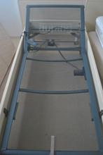 Lattenbodem, Auping, Elektrisch, eenpersoons, Ophalen, Gebruikt, 90 cm, Eenpersoons