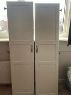 2x IKEA Pax Tyssedal kastdeuren 50x195 cm, wit, Huis en Inrichting, Ophalen, 50 tot 100 cm, Zo goed als nieuw, 150 tot 200 cm