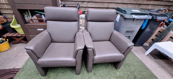 Woonkamer stoelen  ( GRATIS ), Huis en Inrichting, Fauteuils, Zo goed als nieuw, Leer, 75 tot 100 cm, 75 tot 100 cm, Ophalen