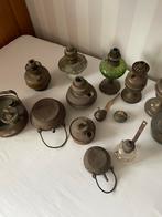 Partij van 13 Olielampen & Branders - Decoratief & Antiek, Ophalen of Verzenden