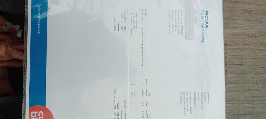 Whirlpool WIO 3T141 PES Volledig Geïntegreerde Vaatwasser, Witgoed en Apparatuur, Vaatwasmachines, Ophalen of Verzenden, Inbouw