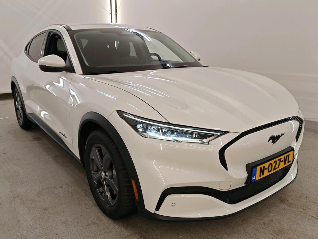 Ford Mustang Mach-E 75 kWh 269pk RWD | SOH 92% | Leder | Sto, Auto's, Ford, Achterwielaandrijving, Gebruikt, 24 maanden, Wit