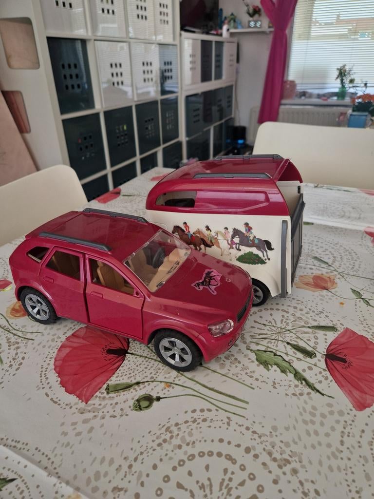 Schleich trailer, Ophalen of Verzenden, Gebruikt, Overige merken
