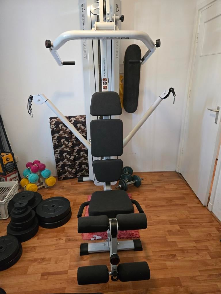 KETTLER krachtstation, Sport en Fitness, Ophalen, Zo goed als nieuw, Fitnessbank