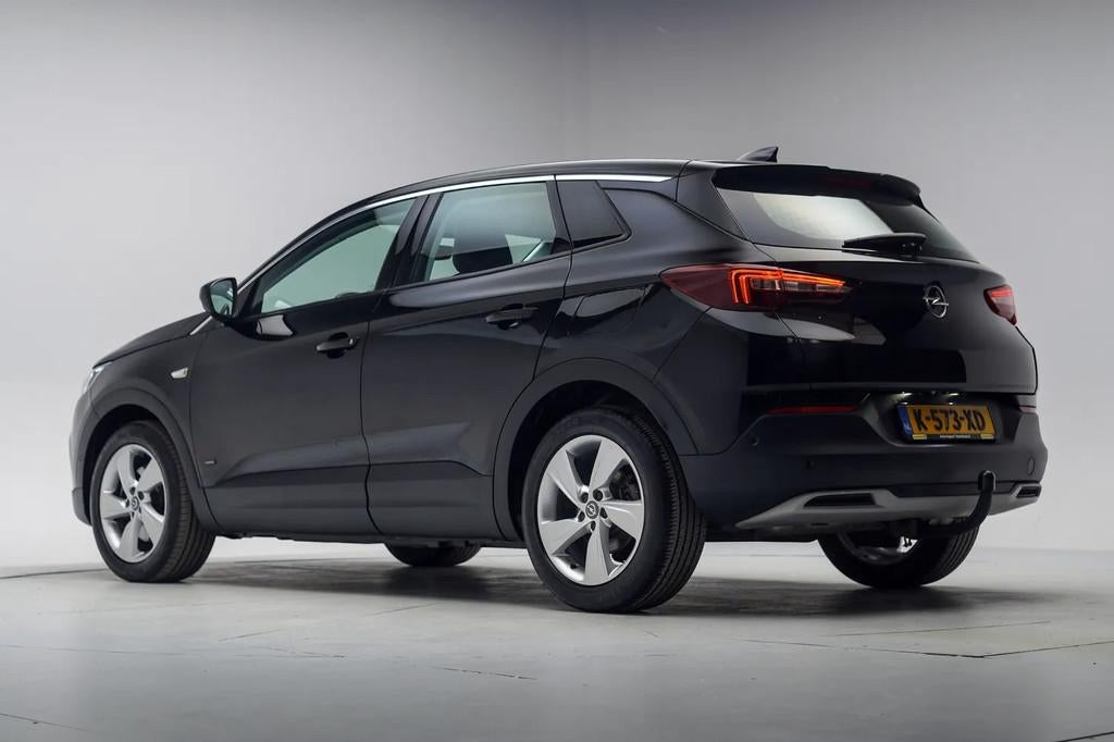 Opel Grandland X 1.6 Hybrid 225 Elegance [ Trekhaak Navi Cam, Auto's, Opel, 4 cilinders, 181 pk, Zwart, Bedrijf