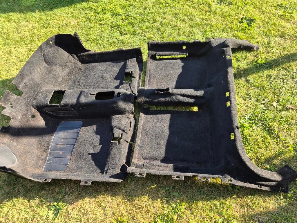 Tapijt vloerbedekking zwart golf2 golf mk2 gti, Auto-onderdelen, Ophalen of Verzenden, Gebruikt, Volkswagen