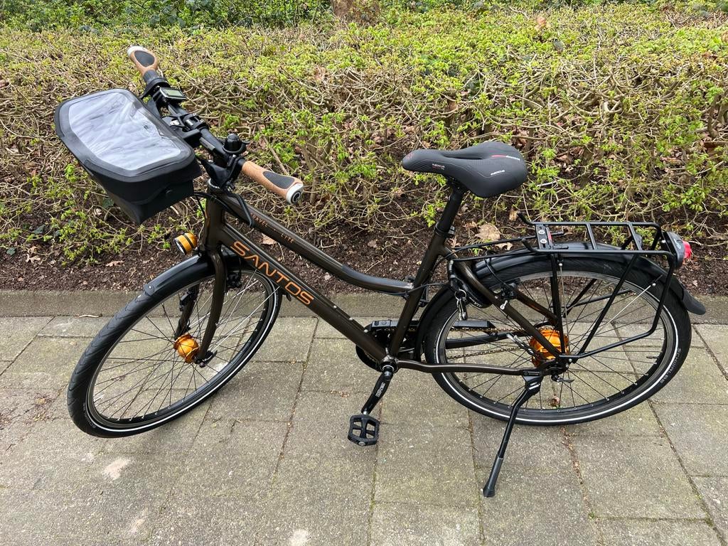 Santos Travel Lite 53 Rohloff 14 versnellingen, z.g.a.n., Versnellingen, Zo goed als nieuw, 53 tot 57 cm, Ophalen