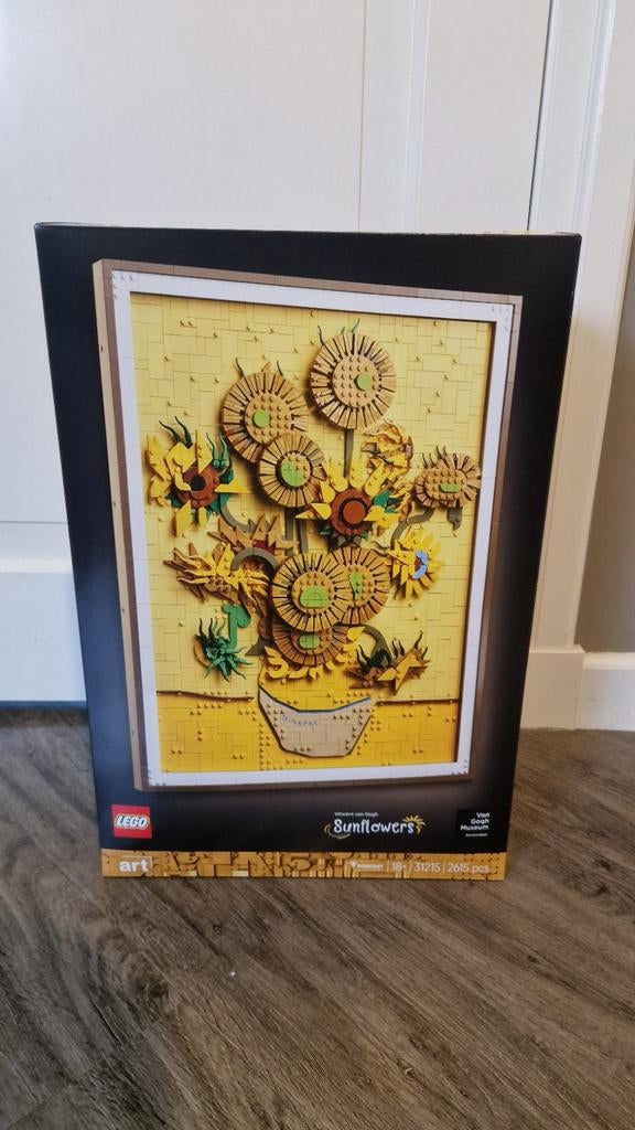 31215 LEGO Art Vincent van Gogh - Sunflowers, Kinderen en Baby's, Overige thema's, Lego, Nieuw, Ophalen of Verzenden