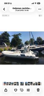 Alson 750 Flash, 250pk Ribboot met trailer, Watersport en Boten, Rubberboten, Ophalen, Gebruikt, Yamaha, Benzine