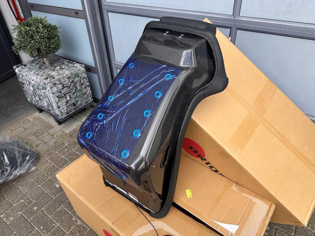 Bride Neo Classic Histoni Leder Carbon kuipstoel, Auto diversen, Ophalen of Verzenden