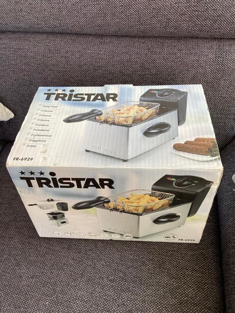 Tristar Friteuse FR-6929 - Compact en Gebruiksvriendelijk, 2 tot 3 liter, Ophalen of Verzenden, Gebruikt, Uitneembare binnenpan