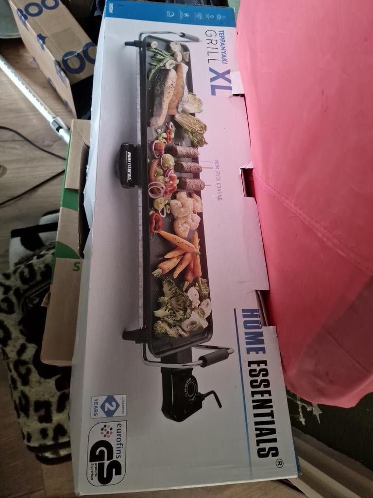 XXL Teppanyaki Grillplaten – Perfect voor gezellig tafelen!, Witgoed en Apparatuur, Grillplaten, Ophalen