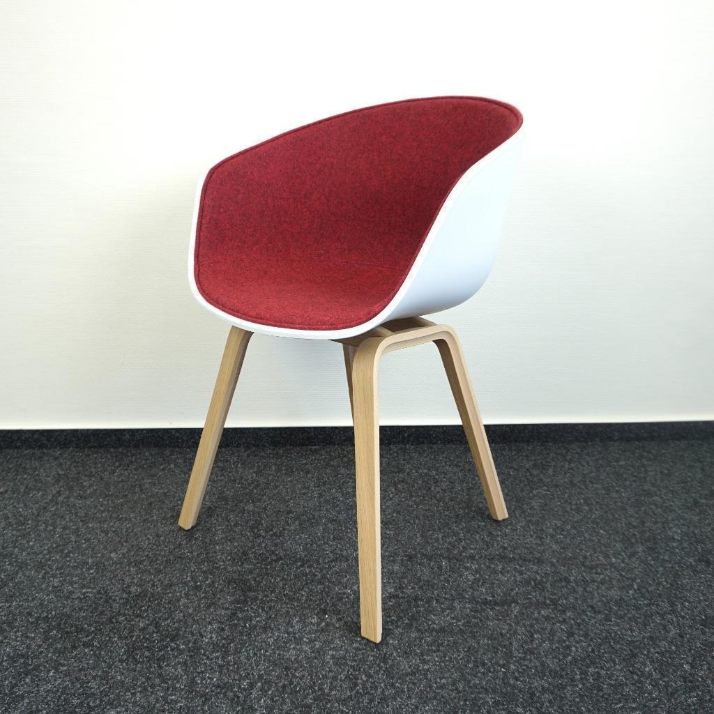 HAY About a Chair AAC 22 Design Stoel | Rood gemêleerd Nieuw
