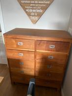 Teakhouten ladekast, Ophalen, Gebruikt, 5 laden of meer, 100 tot 150 cm