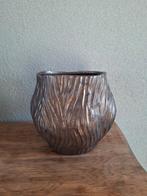 Prachtige binnen bloempot grijs/brons, Ophalen, Zo goed als nieuw