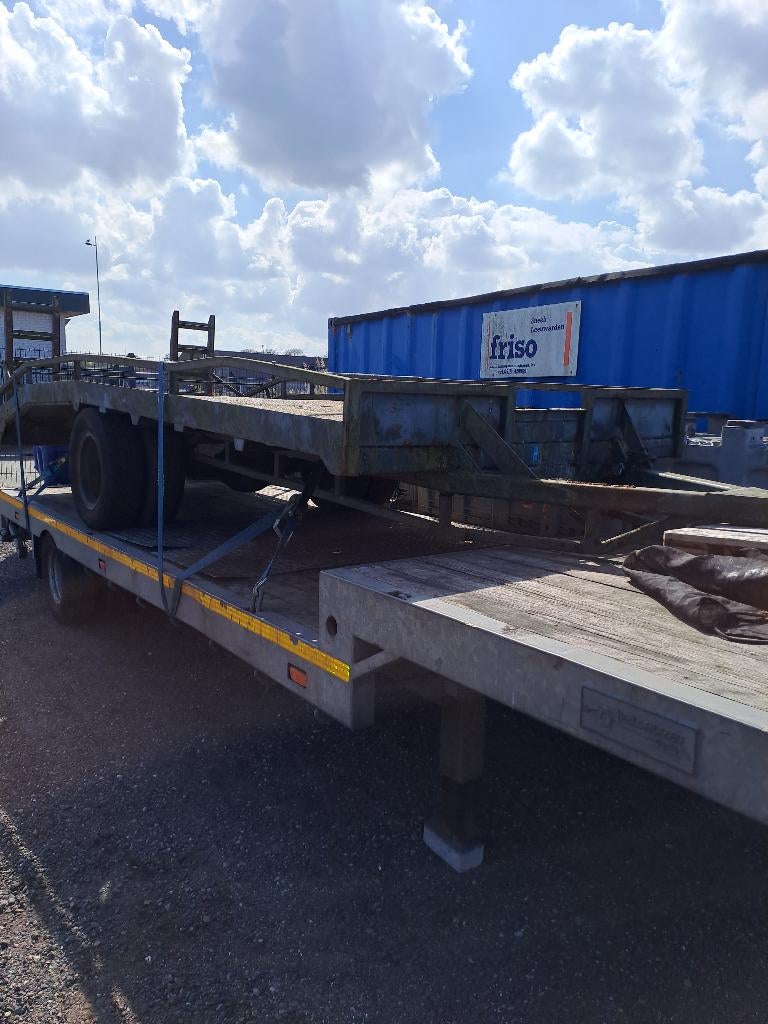 Machinetransporter oprijwagen, Ophalen, Gebruikt