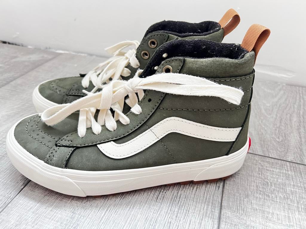 Vans Sk8-Hi sneakers groen maat 37, Ophalen of Verzenden, Zo goed als nieuw, Jongen of Meisje, Schoenen