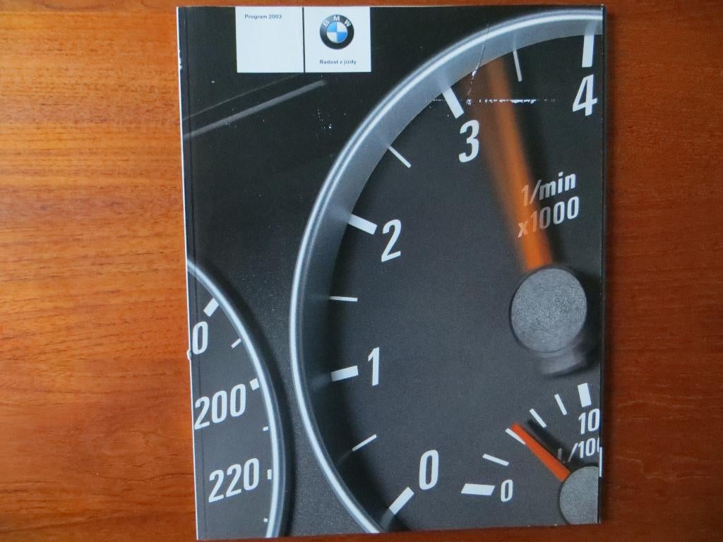 BMW Program 2003, Ophalen of Verzenden, Nieuw, BMW