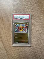 Fukuoka's Pikachu 289 SV-P PSA 9 japans, Ophalen of Verzenden, Zo goed als nieuw, Losse kaart