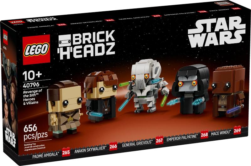 Lego BrickHeadz Star Wars Episode 3 40796 Revenge of the Sit, BrickHeadz, Lego, Ophalen of Verzenden, Complete set