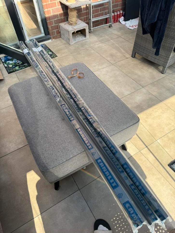 Kabelgoot zwart 40x40x200 Canalit - 3 stuks nieuw, Doe-het-zelf en Verbouw, Elektra en Kabels, Nieuw, Overige typen, Ophalen