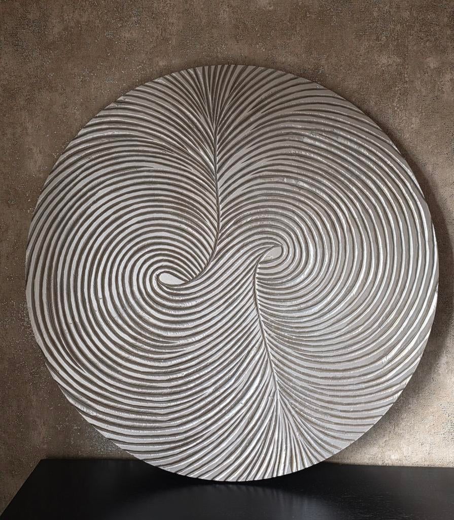 PTMD wanddecoratie luxe taupe metallic, Ophalen