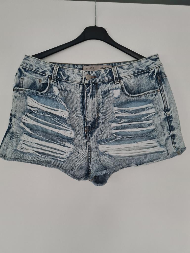 Jeans short, Blauw, Nieuw, Ophalen of Verzenden, W33 - W36 (confectie 42/44)