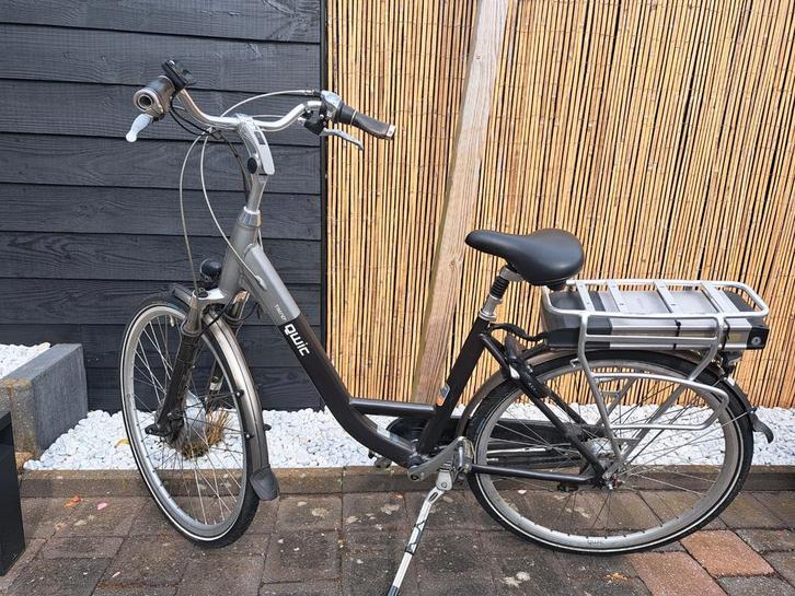 Elektrische dames fiets Qwic Trend3 maat M, Fietsen en Brommers, Elektrische fietsen, Gebruikt, Qwic, Ophalen