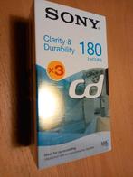 Set van 3 lege nieuwe VHS Sony videobanden in verpakking, Alle leeftijden, Ophalen of Verzenden, Nieuw in verpakking, Overige genres