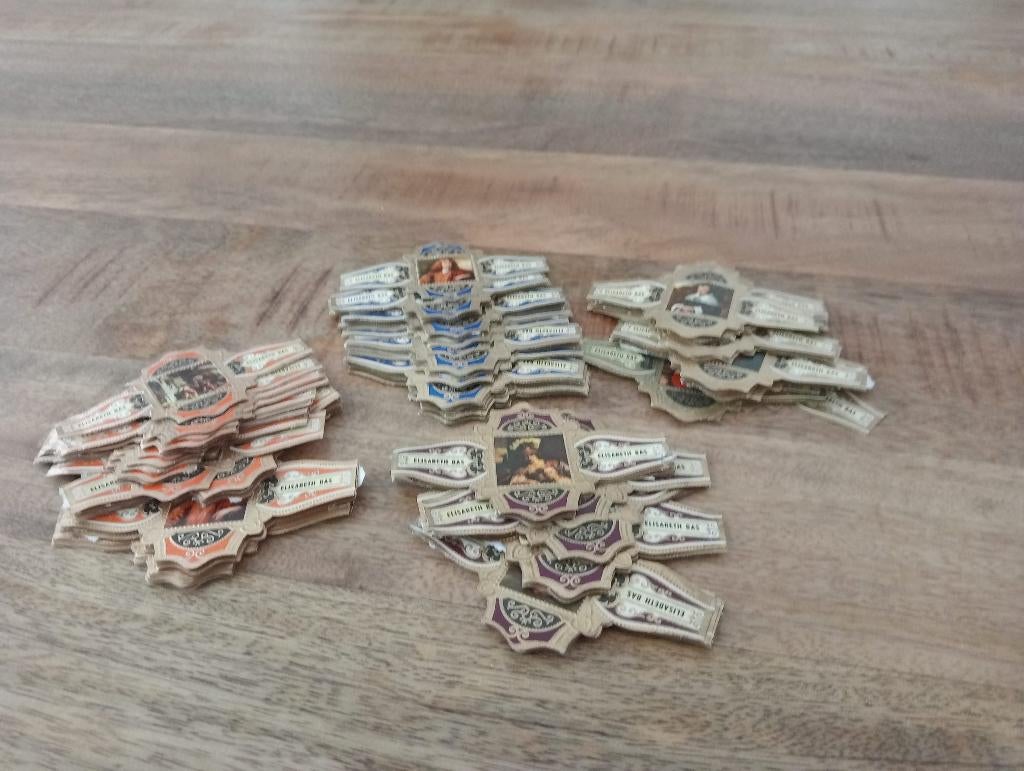 Te koop sigarenbandjes, Ophalen of Verzenden, Gebruikt