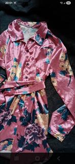 Nieuwe roze blouse met tailleriem, maat L, Ophalen of Verzenden, Nieuw, Maat 42/44 (L), Roze