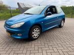 Peugeot 206 1.4 3D 2007 Blauw lage km stand, Voorwielaandrijving, Stof, 4 cilinders, Blauw