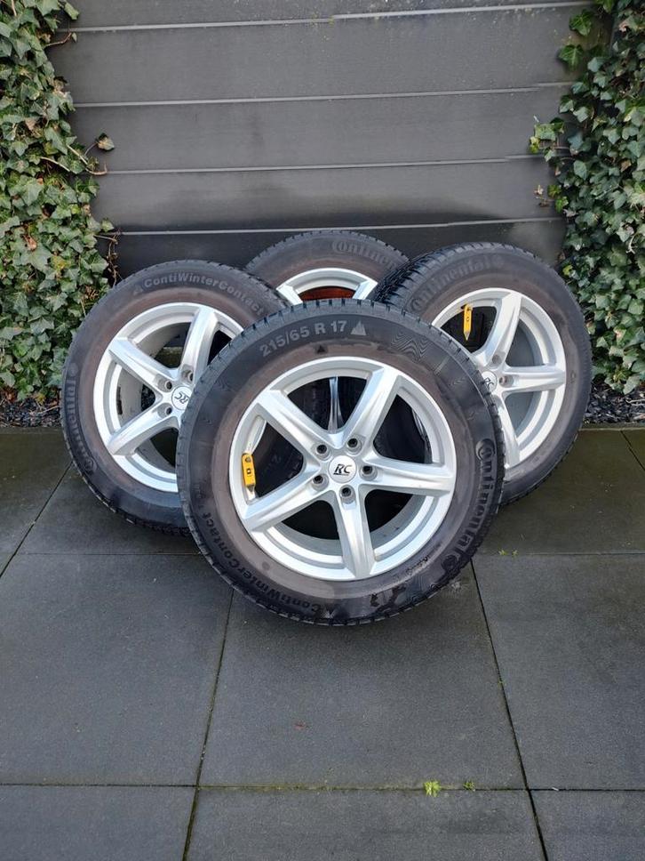 Winterbanden op velgen voor Mitsubishi Outlander PHEV, Auto-onderdelen, Banden en Velgen, Banden en Velgen, Winterbanden, 17 inch