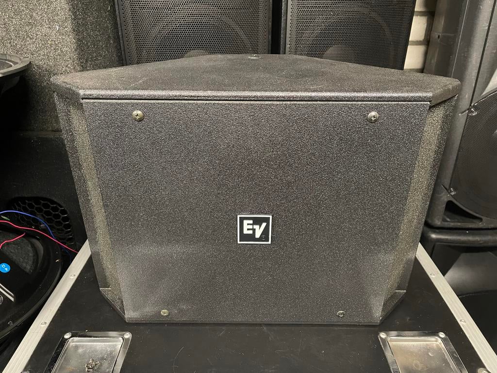Electro Voice Evid 12.1 subwoofer 800 watt, Gebruikt, Subwoofer, 120 watt of meer, Ophalen
