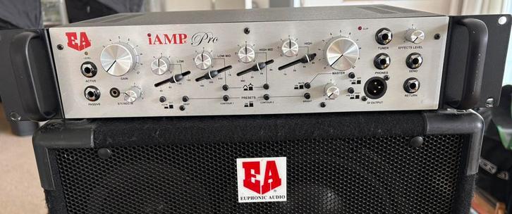 Euphonic Audio (USA) bass amp + cabinets, Muziek en Instrumenten, Versterkers | Bas en Gitaar, Gebruikt, Basgitaar, 100 watt of meer