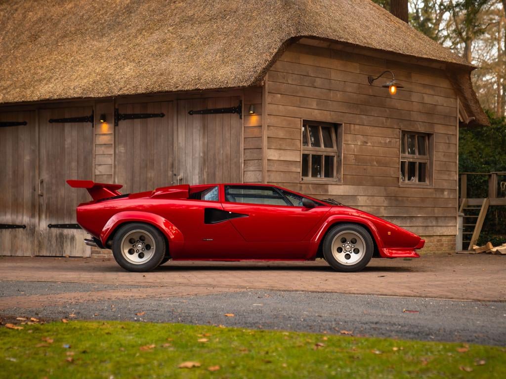 Lamborghini Countach 5.0 V12 5000 S | Completely restored, Auto's, Oldtimers, Bedrijf, Te koop, Lederen bekleding, Metallic lak
