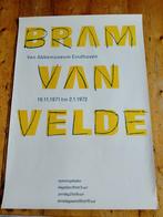 Bram van Velde Tentoonstellingsposter Van Abbemuseum, Rechthoekig Staand, Nieuw, Ophalen of Verzenden, A1 t/m A3