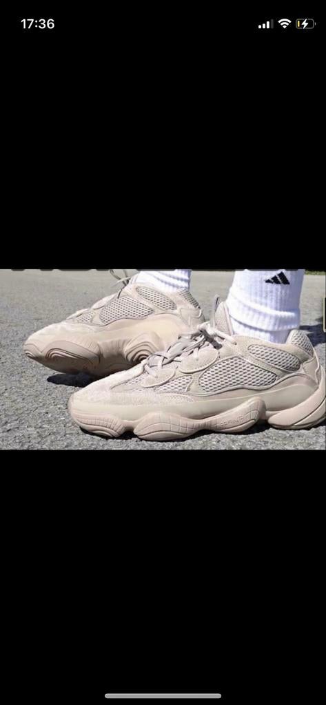 Yeezy sneakers maat 37.5, Kleding | Dames, Schoenen, Ophalen of Verzenden, Zo goed als nieuw, Beige, Sneakers of Gympen